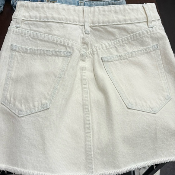 LF Jean Skirt with center zipper down the front - Picture 3 of 8